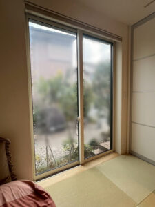 藤沢市　防犯フィルム施工後